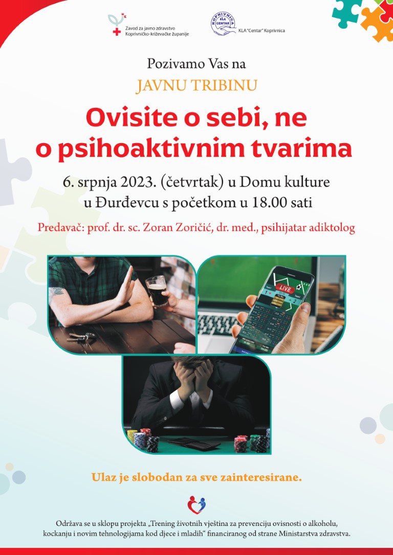 Plakat javna tribina_Đurđevac